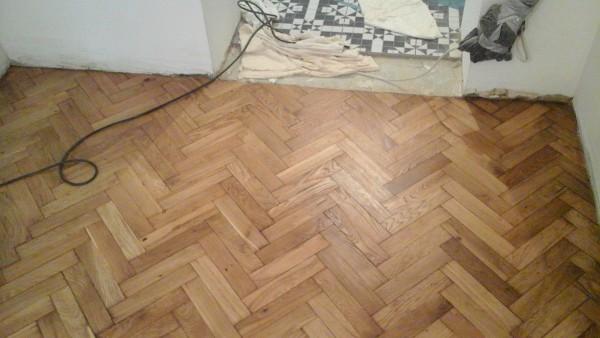 po renowacji podłogi